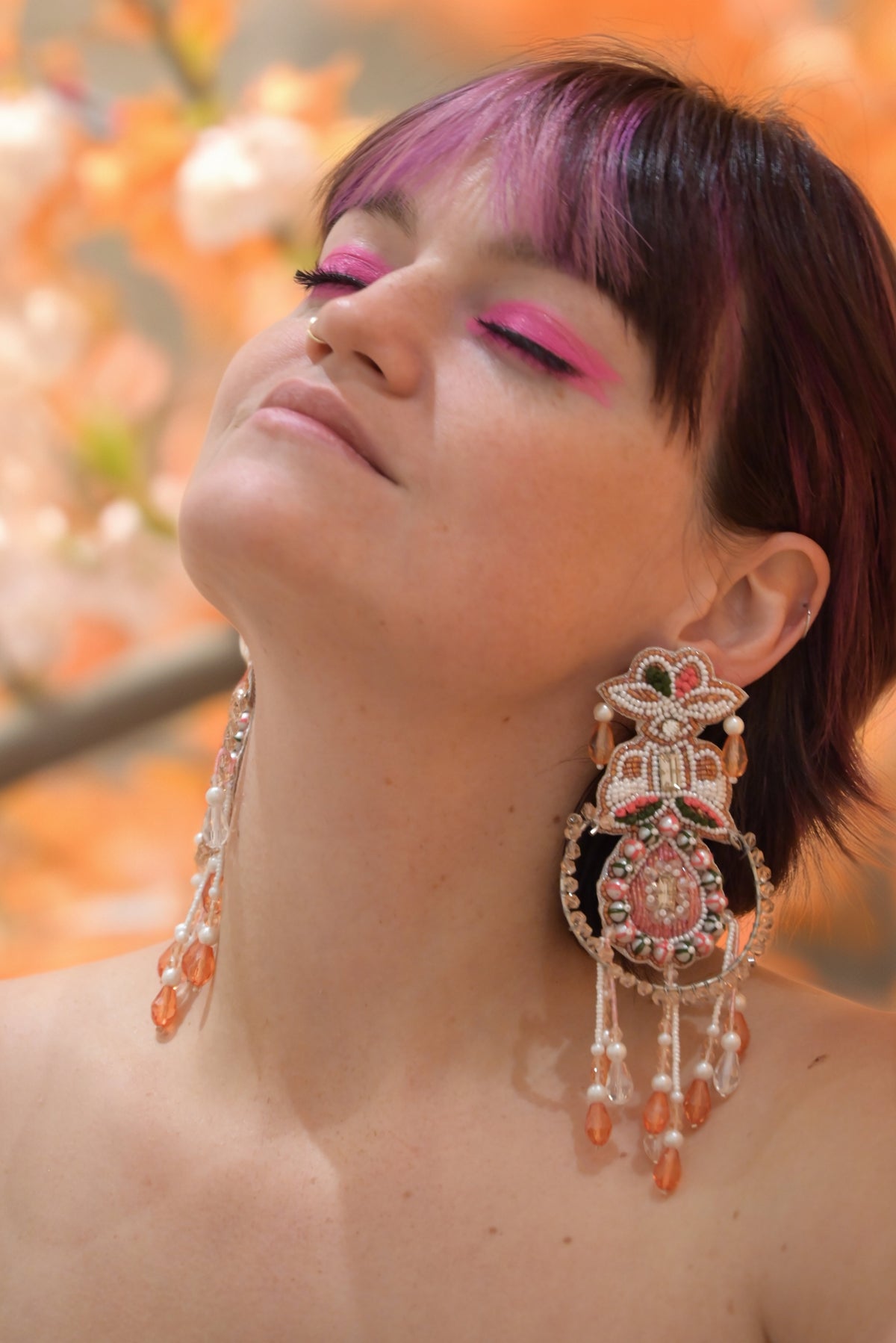 Zari Handmade Statement Earrings — Zohricanada