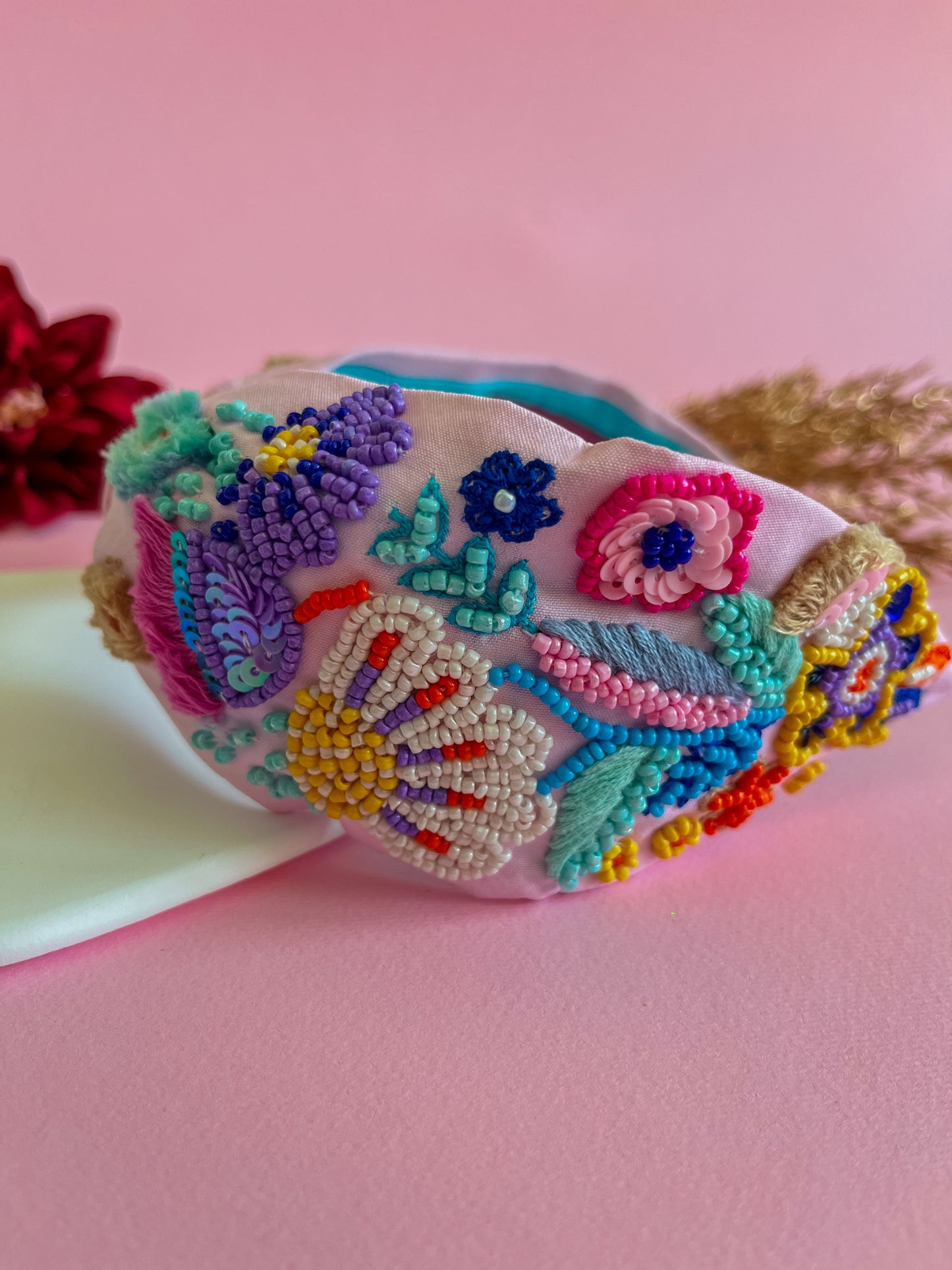 Pink Cherry Blossom Headband - zohricanada