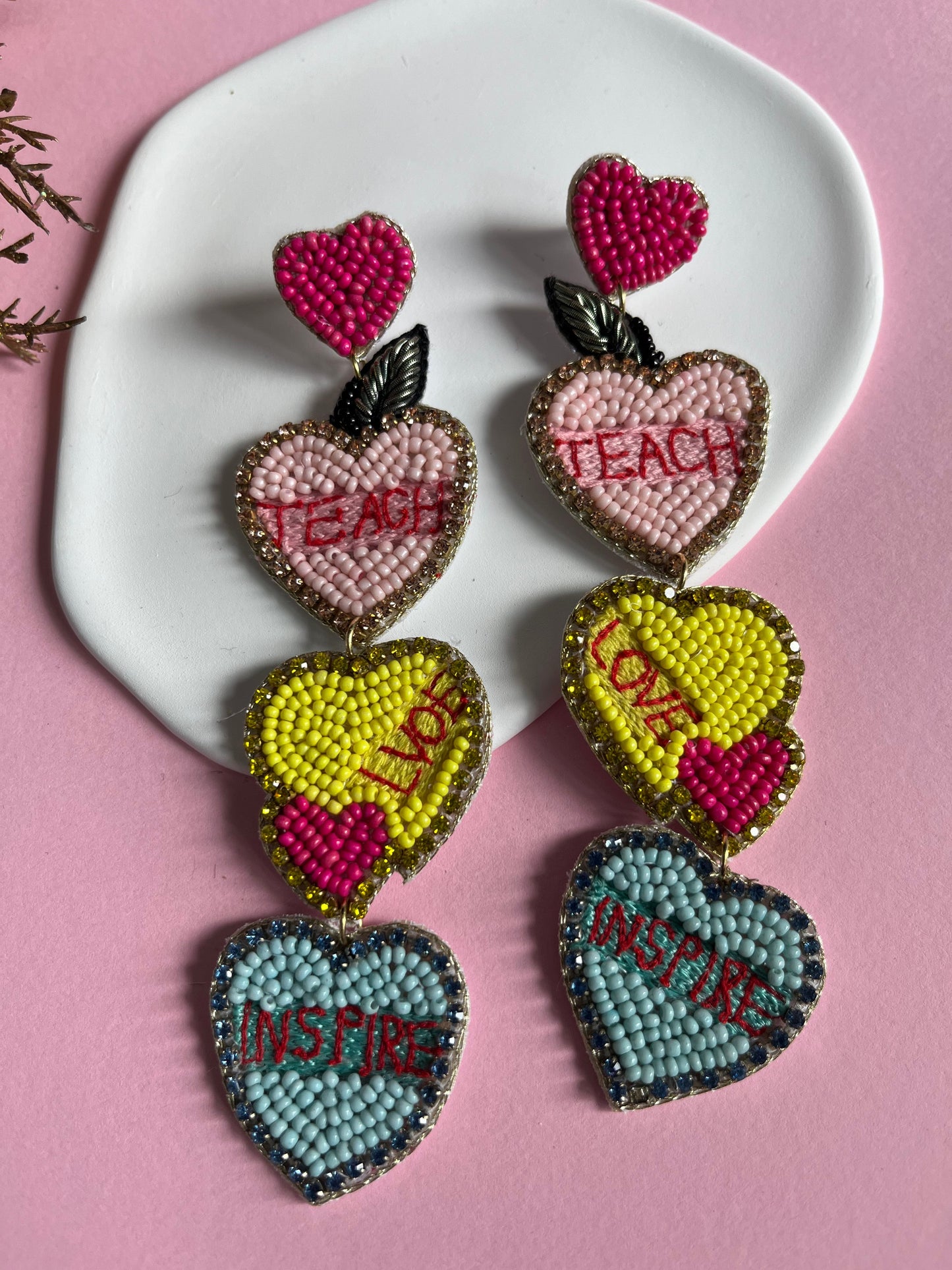 Teacher Love Earrings — Zohricanada