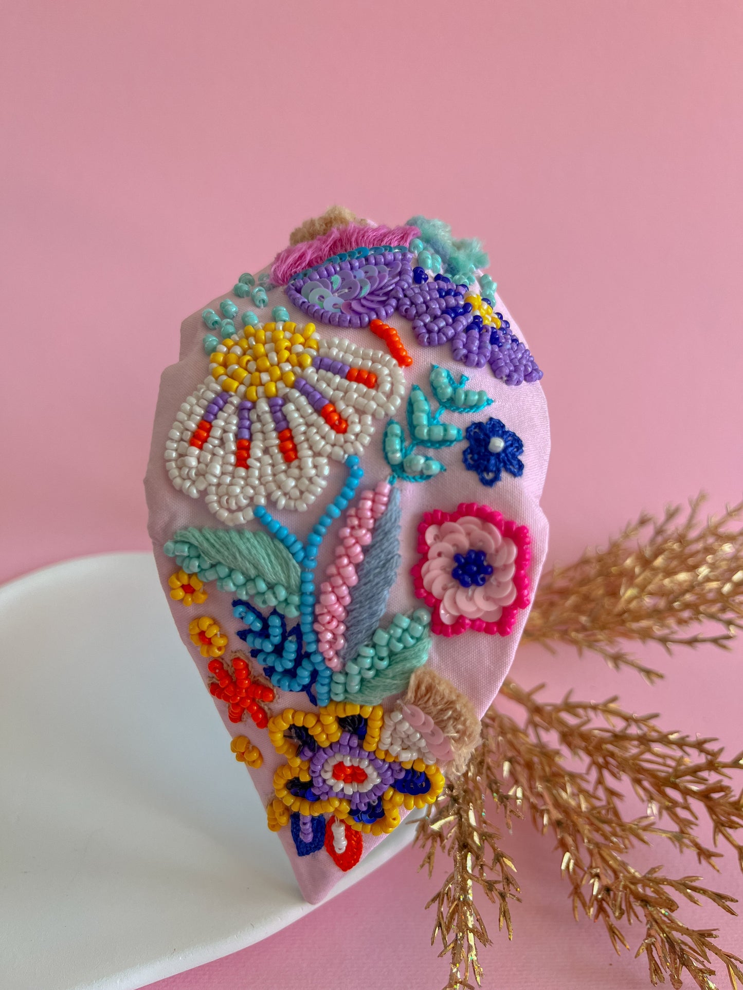 Pink Cherry Blossom Headband - zohricanada