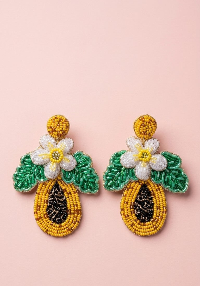 Berry Papaya Earrings — Zohricanada