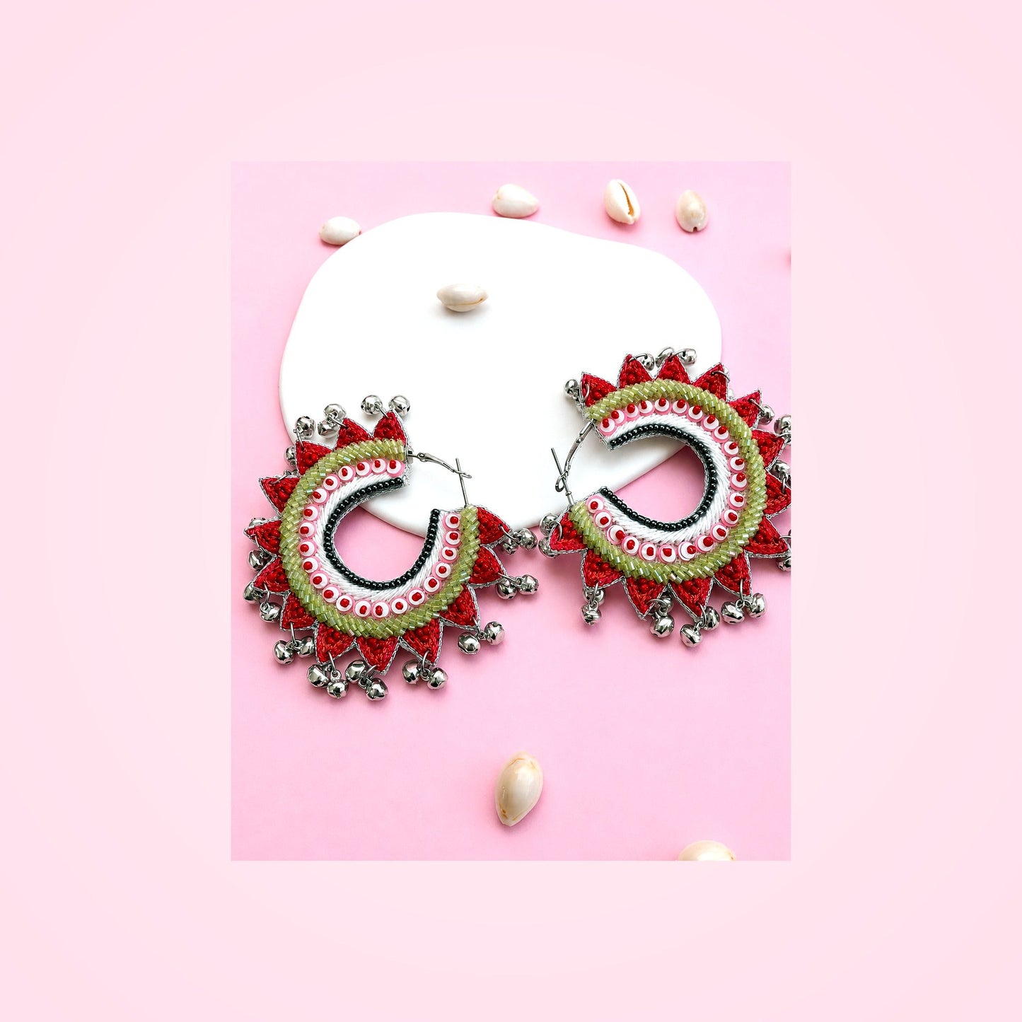 Boho Circle Hoop Earrings — Zohricanada