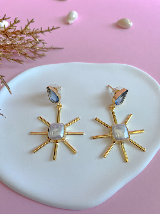Star Pearl Earrings - zohricanada