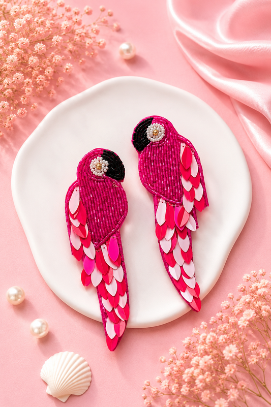 Oh My Parrot Earrings — Zohricanada