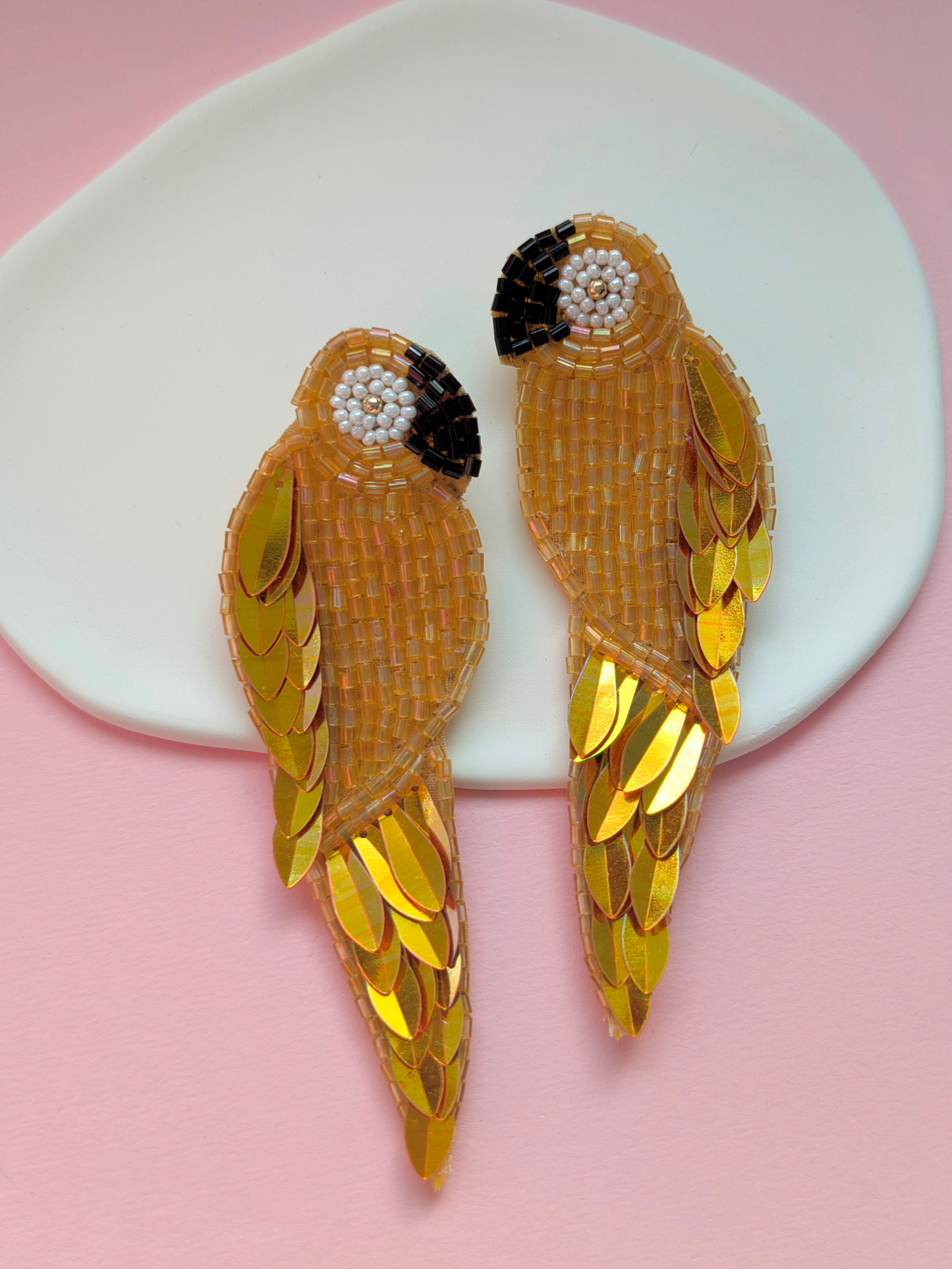 Beaded Parrot Earrings - zohricanada