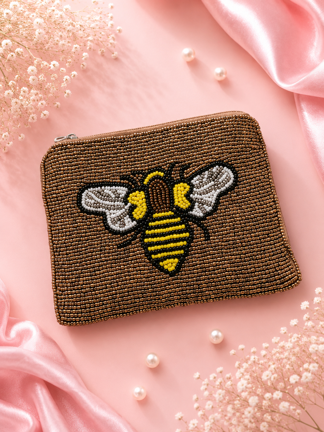 Beadd Bee coin pouch — Zohricanada