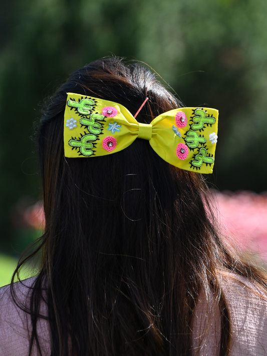Yellow Cactus Bow — Zohricanada