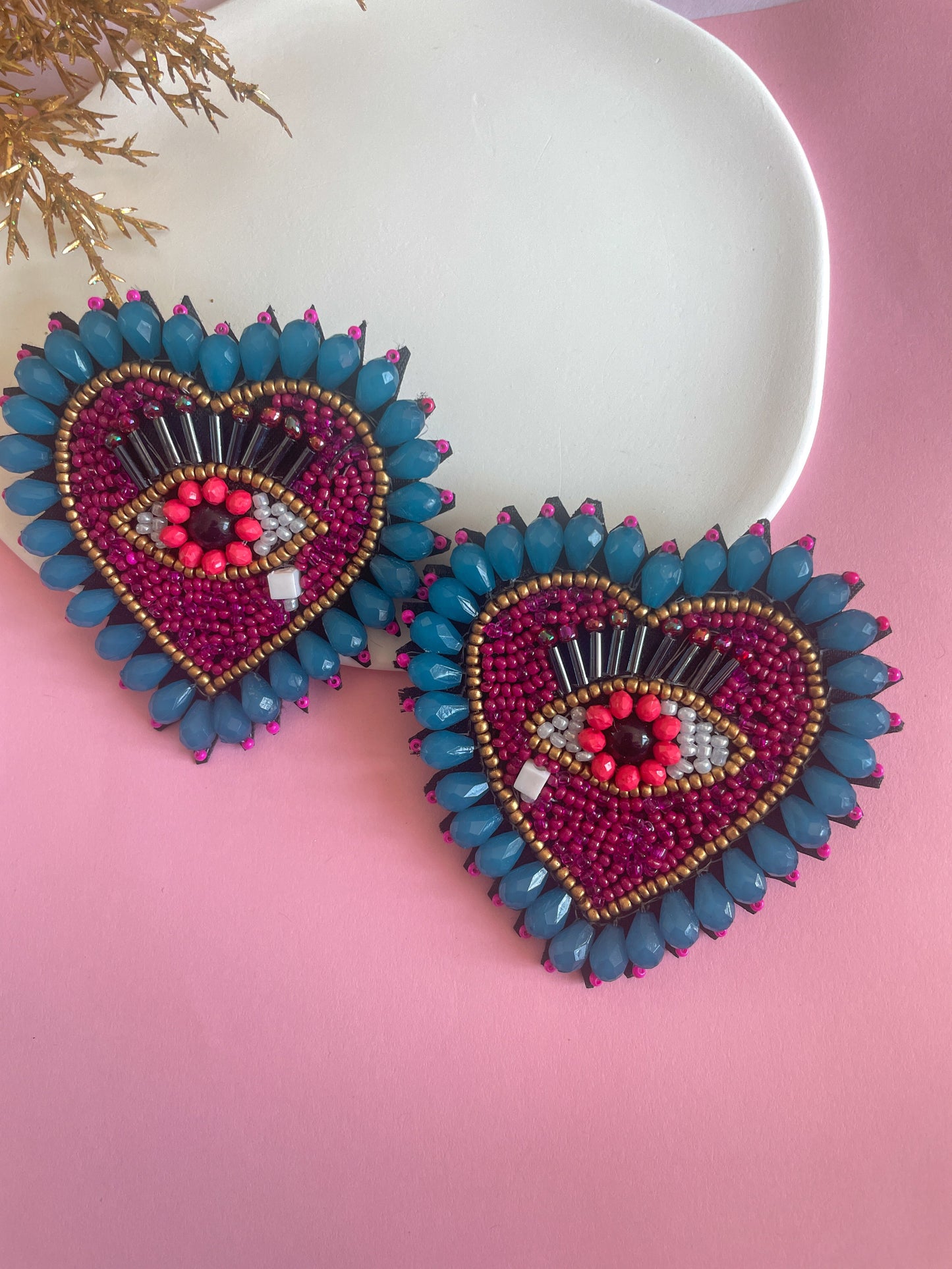Misha Evil Eye Earrings — Zohricanada