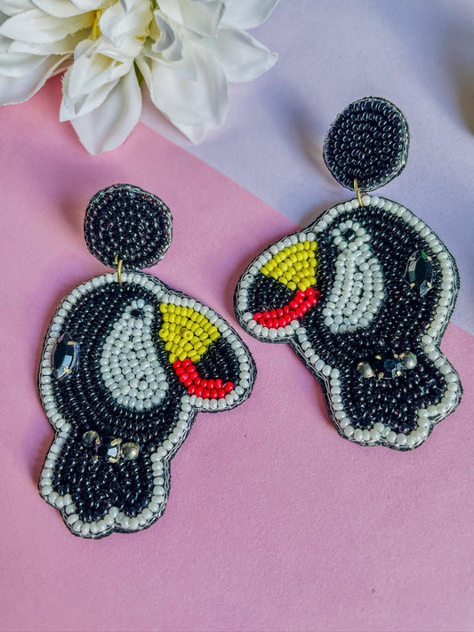 Oh My Rio Beaded Bird Earrings — Zohricanada