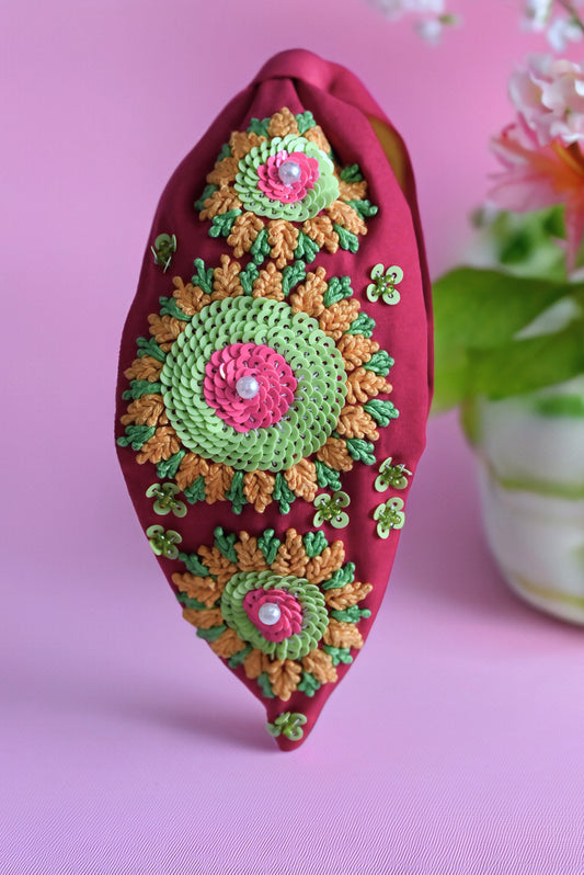 Mysha Pink Headband — Zohricanada