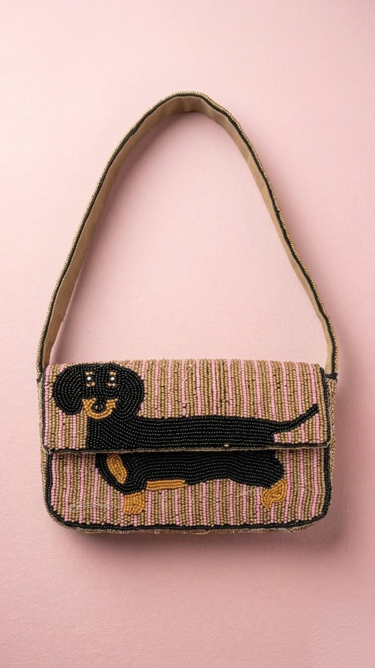 Oh My Dog Beaded Bag — Zohricanada