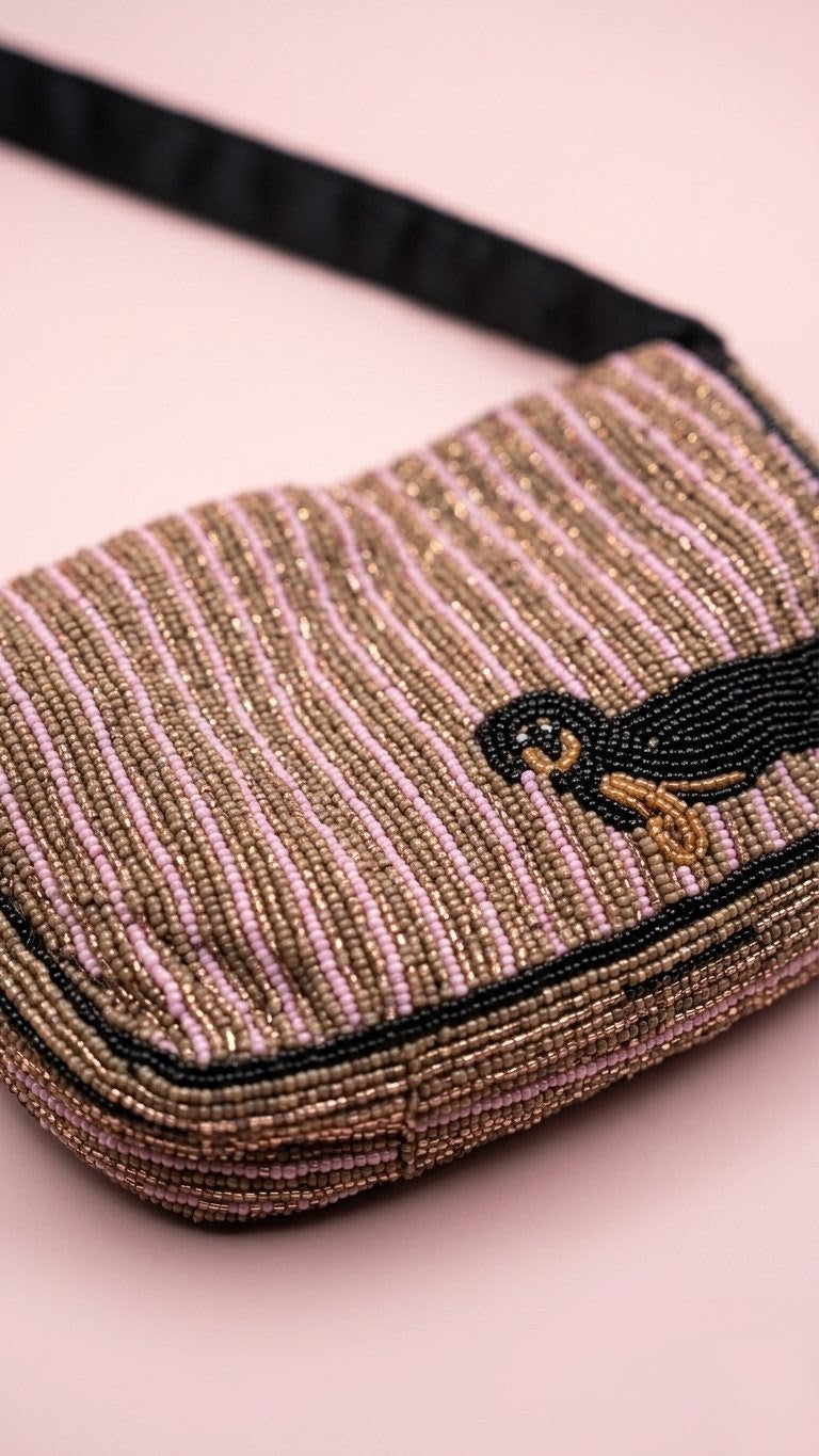 Oh My Dog Beaded Bag — Zohricanada
